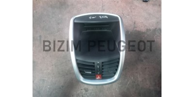 Peugeot 207 2006-2014 Çıkma Klima Izgarası