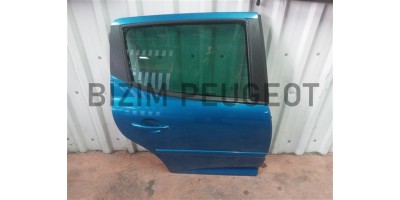 Peugeot 207 SW 2006-2014 Mavi Çıkma Sağ Arka Kapı