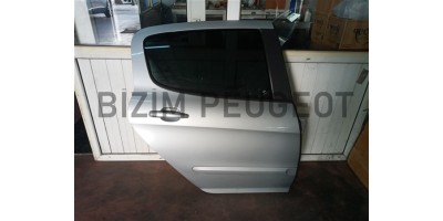 Peugeot 308 2007-2013 Gri Çıkma Sağ Arka Kapı