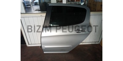 Peugeot 308 2007-2013 Gri Çıkma Sol Arka Kapı