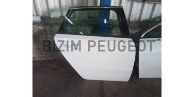 Peugeot 508 SW 2010-2018 Beyaz Çıkma Sağ Arka Kapı