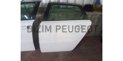 Peugeot 508 SW 2010-2018 Beyaz Çıkma Sol Arka Kapı