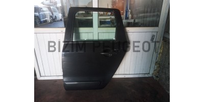 Citroen C3 Picasso 2009-2013 Siyah Çıkma Sol Arka Kapı