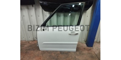 Citroen C4 Grand Picasso 2007-2013 Beyaz Çıkma Sol Ön Kapı