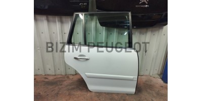 Citroen C4 Grand Picasso 2007-2013 Beyaz Çıkma Sağ Arka Kapı