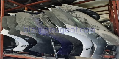 Peugeot 208 Çıkma Bagaj Kapağı 